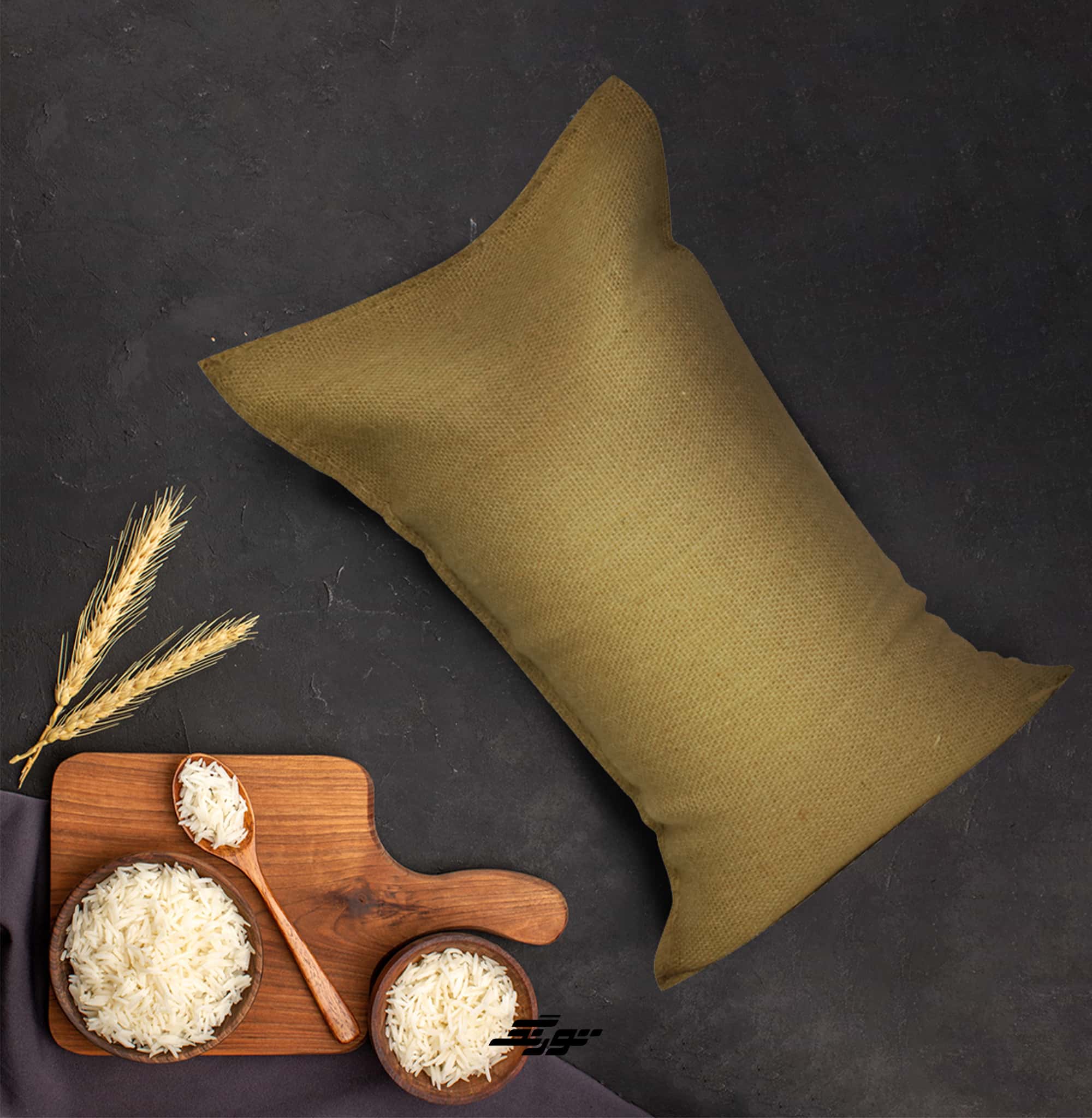 کیسه برنج نخی و گونی کنفی مقاوم برای بستهبندی غلات